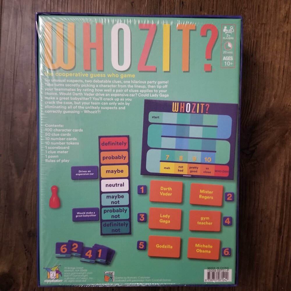 WHOZIT Game - Picture 2 of 6